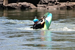 In kayak sullo Zambesi