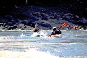 Kayak sur le Zambèze