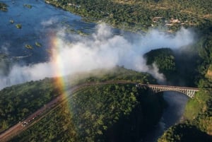 Livingstone: Helikopterflygning över Victoriafallen