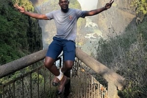 Victoria Falls: 3-i-1 guidet tur med brobesøg