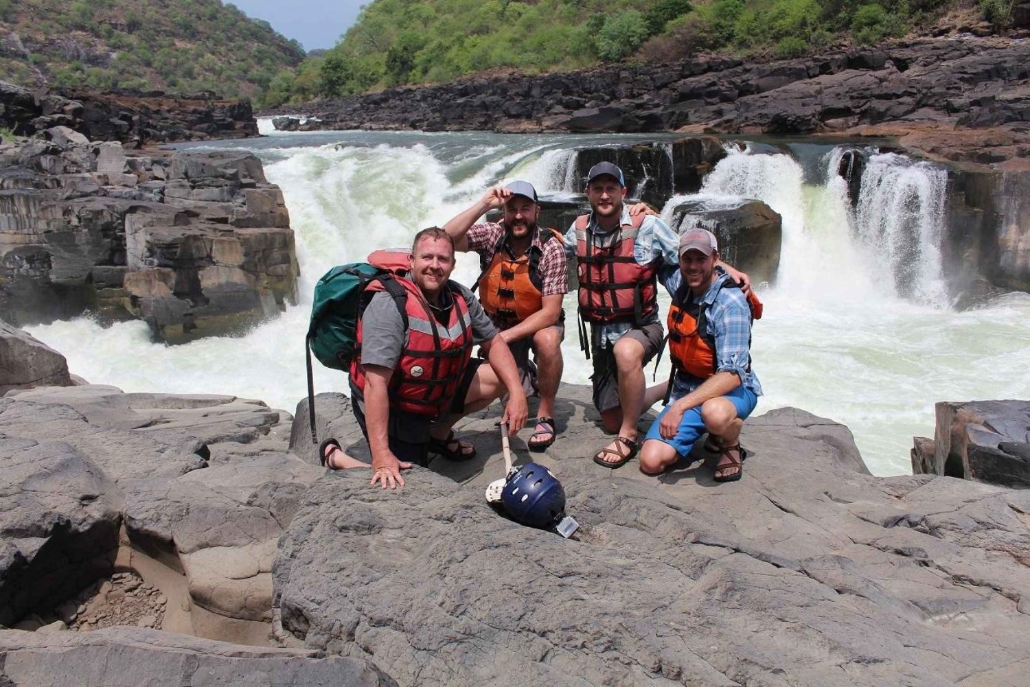 Victoria Falls: tour di rafting di 5 giorni sul fiume Zambesi