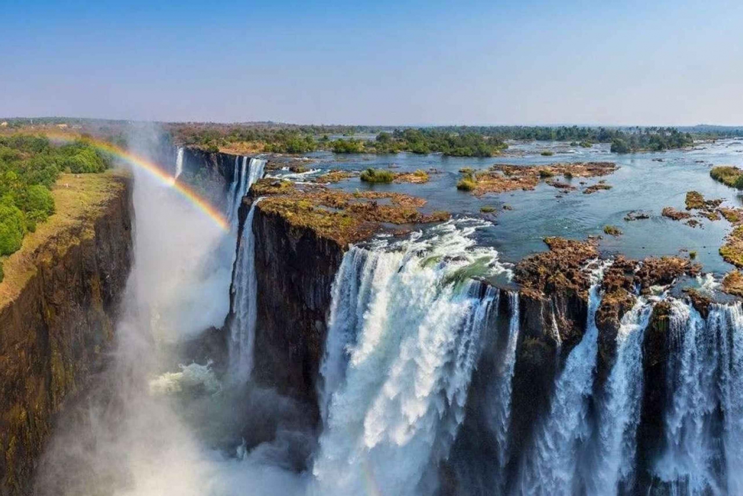 Victoria Falls og besøg i landsbyen Mukuni