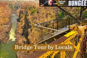 ビクトリア フォールズ ブリッジ : 橋、博物館 + カフェへのガイド付きツアー