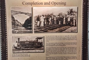 Victoria Falls Bridge - Museum - Schlucht und Blick auf die Fälle