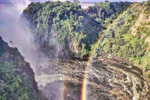 Victoria Falls Bridge - Museum - Klyfta och utsikt över vattenfallen