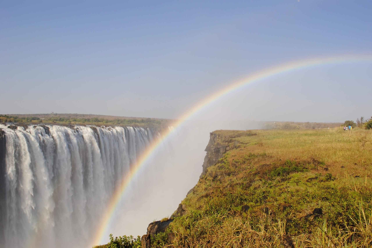 Guidet tur til Victoria Falls på tværs af grænsen