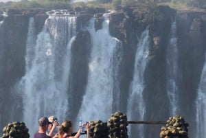 Victoria watervallen: rondleiding bij de Victoria watervallen in Zambia