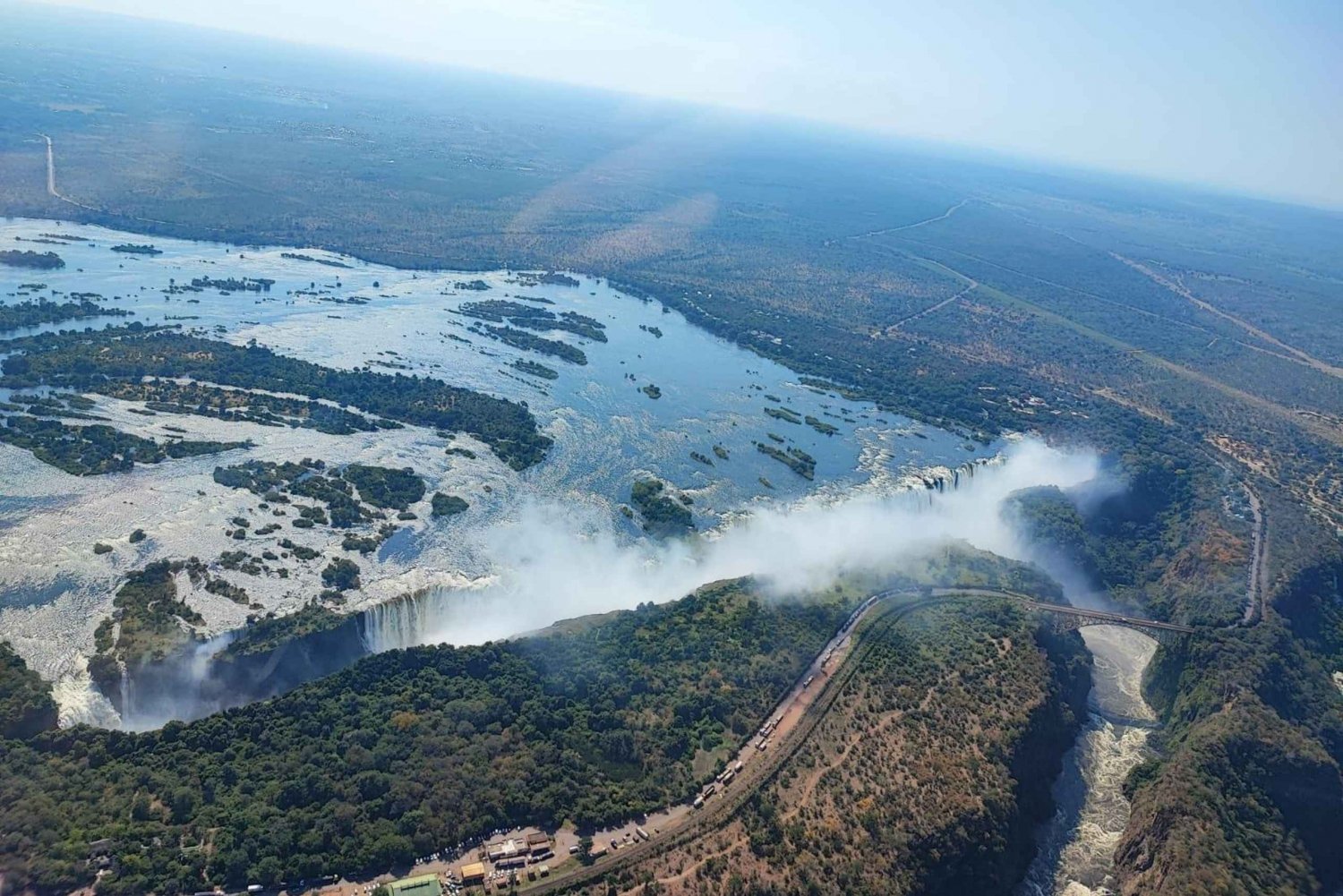 Victoria Falls: Helicopter Flight (Aerial View of the Falls)