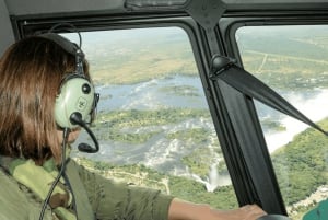 Victoria Falls: Helicopter Flight (Aerial View of the Falls)