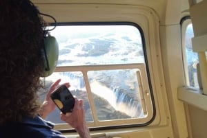 Cascate Vittoria: Tour in elicottero con servizio di prelievo in hotel