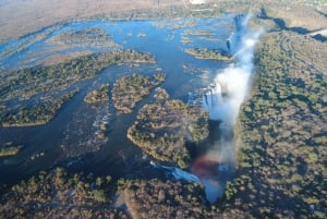 Cascate Vittoria: Tour in elicottero con servizio di prelievo in hotel