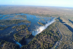 Cascate Vittoria: Tour in elicottero con servizio di prelievo in hotel