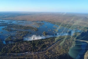 Cascate Vittoria: Tour in elicottero con servizio di prelievo in hotel