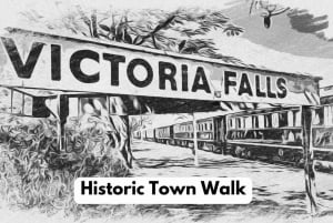 Victoria Falls: Historisk stadsrundtur + Bush Walk