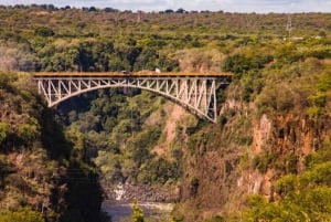 Avventura di lusso di un giorno alle Cascate Vittoria con volo in elicottero