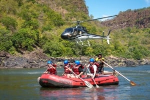 Victoria Falls: Rafting/Heli-lift out at Rapid 10