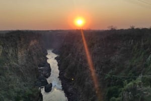 Victoria Falls: The view of the Falls and Historic Bridge