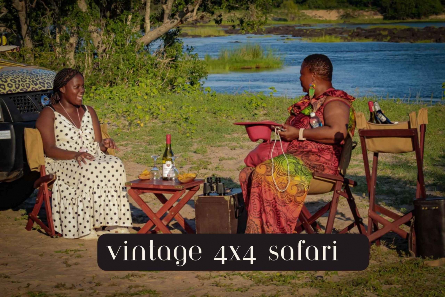 Victoria Falls : Safari en 4x4 d'époque