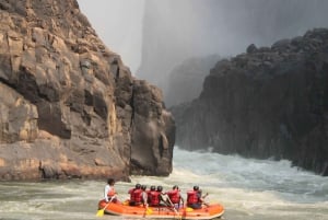 Victoria Falls: Zambezi River Rafting & Sunset Gorge Dinner