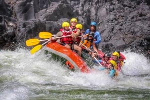 Cataratas Vitória Zimbábue: Rafting nas águas brancas do rio Zambeze