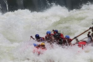 Rio Zambeze: Rafting para crianças em corredeiras
