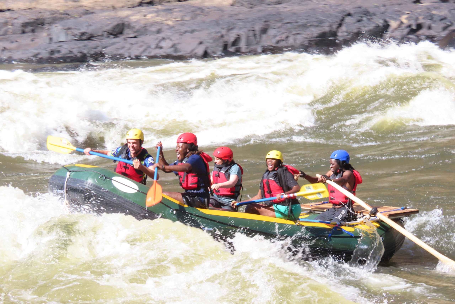Rafting no Zambeze e Safári a Pé com Rinocerontes Brancos