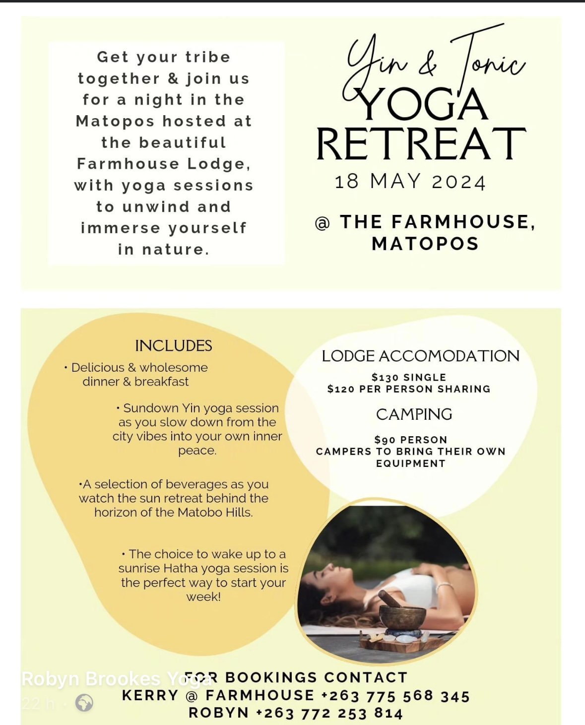 Yin & Tonic Yoga Retreat