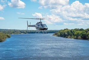 From Livingstone A Helicopter Ride Over the Victoria falls