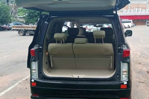 Airport Transfer in Minivan with AC, small group
