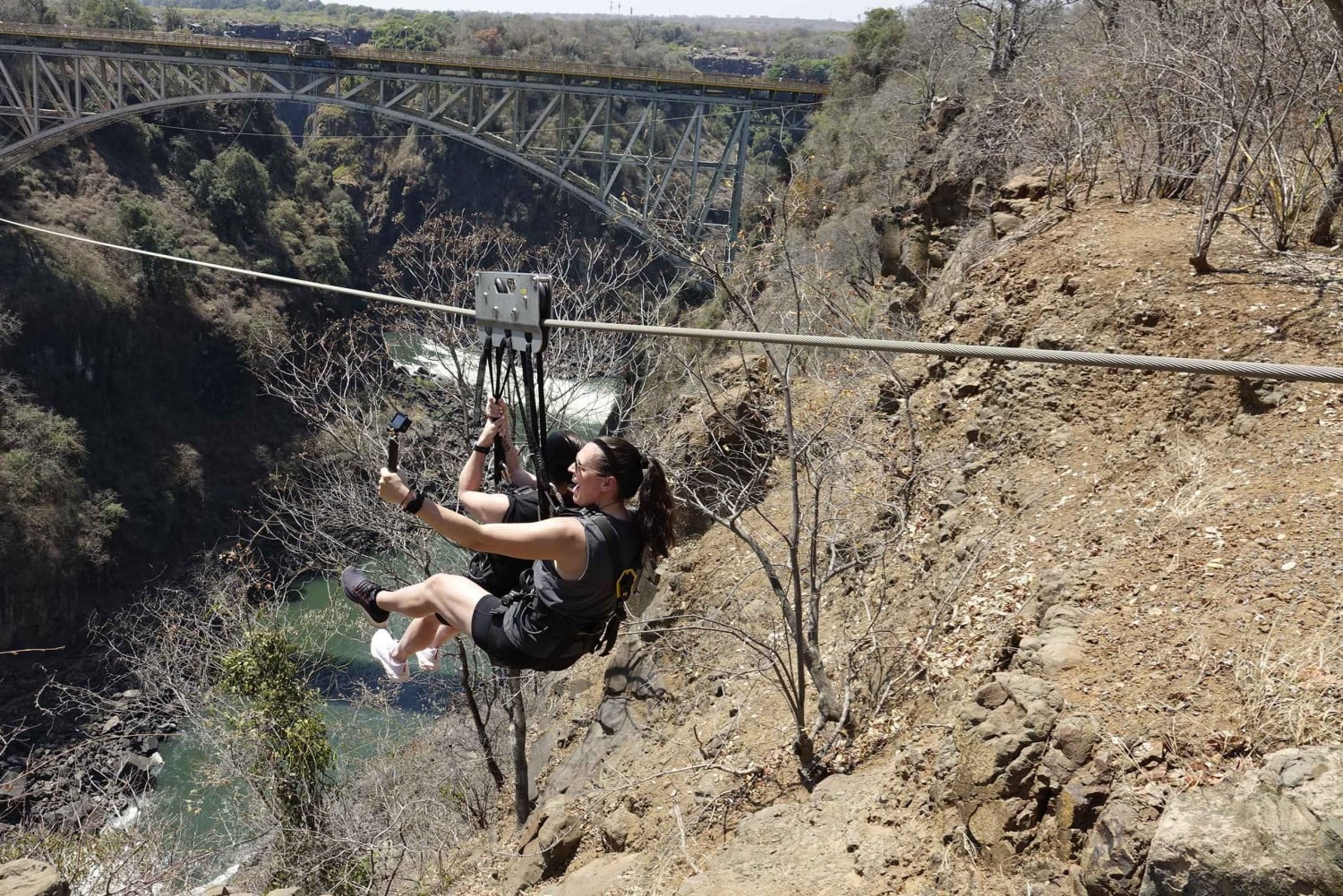 Opplev strikk, sving og sklie fra Victoria Falls Bridge