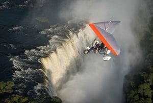 From Livingstone A Microlight flight Over the Victoria falls