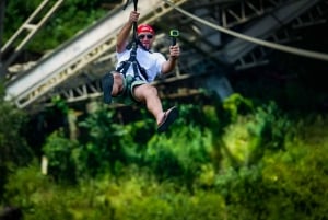 From Victoria Falls: Zip Line from the Victoria Falls Bridge