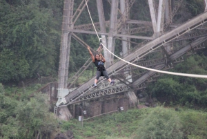 From Victoria Falls: Zip Line from the Victoria Falls Bridge