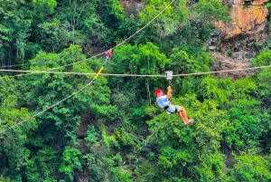 From Victoria Falls: Zip Line from the Victoria Falls Bridge