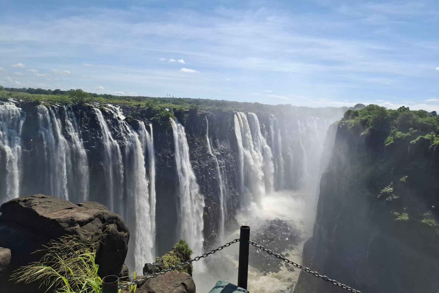 Guidet tur til Victoriafallene og safari i Chobe Park