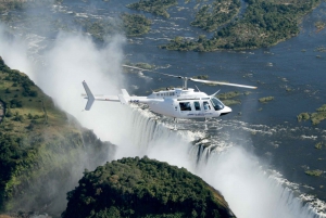 Helicopter Flight over the Victoria Falls