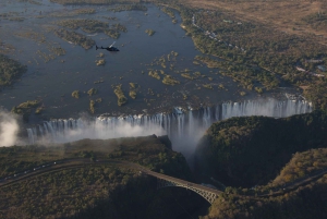 Helikopterflyvning over Victoria Falls