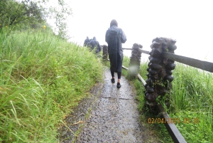 Vol en hélicoptère et visite guidée des chutes avec prise en charge à l'hôtel