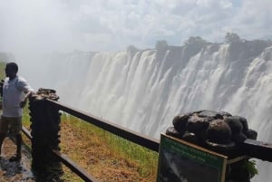 Livingstone: Wodospady Wiktorii - wycieczka z przewodnikiem i transferem