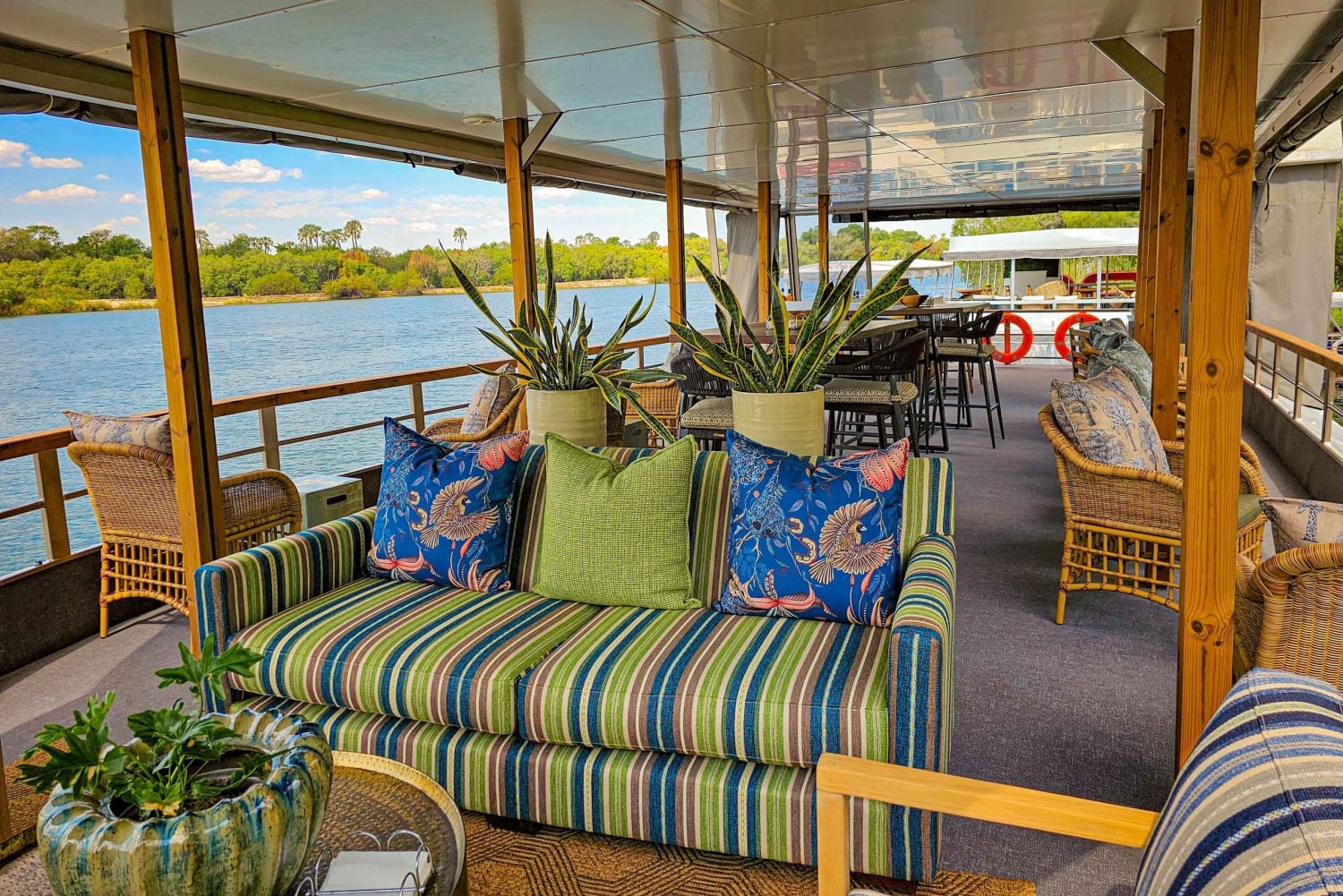 Riversong Sunset Luxury Zambezi Cruise