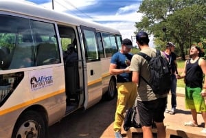 Shuttle from Victoria Falls town to Victoria Falls airport