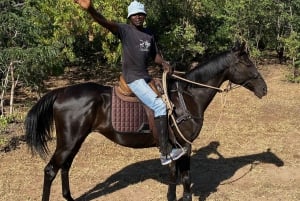 Victoria Falls: African Village Community Tour on Horseback