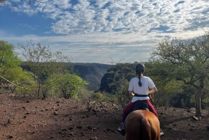 Victoria Falls: African Village Community Tour on Horseback