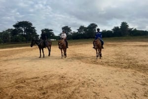 Victoria Falls: African Village Community Tour on Horseback