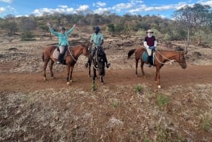Victoria Falls: African Village Community Tour on Horseback