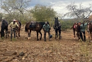 Victoria Falls: African Village Community Tour on Horseback