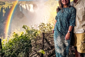 Trasferimento dall'aeroporto e tour guidato delle cascate Vittoria