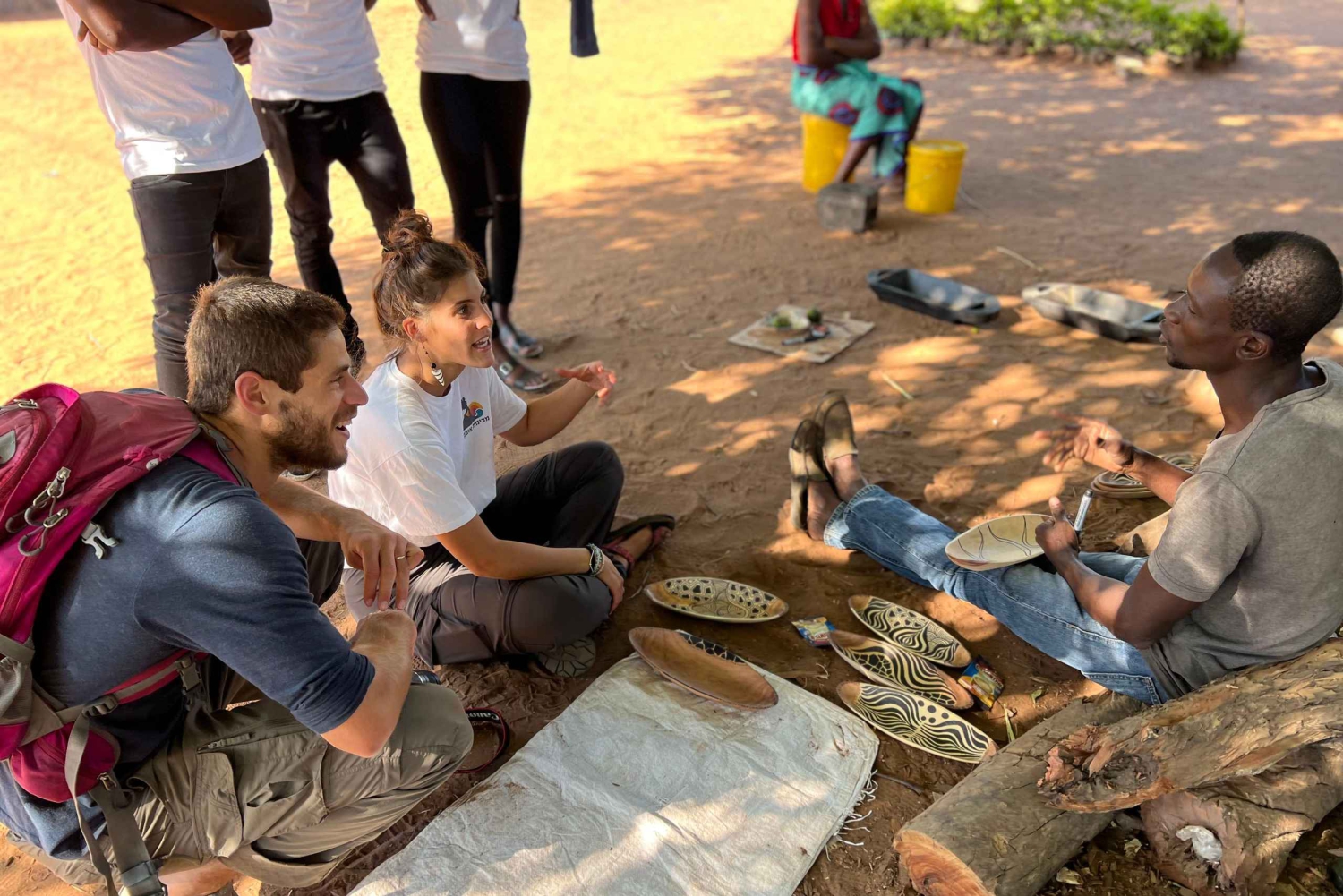 Wizyta w Wodospadach Wiktorii i wiosce Mukuni