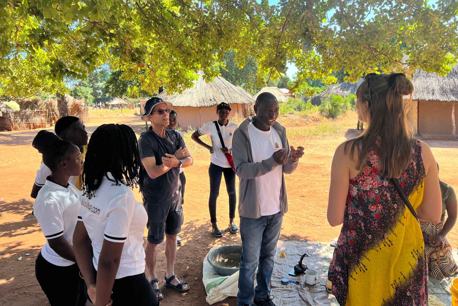 Wizyta w Wodospadach Wiktorii i wiosce Mukuni