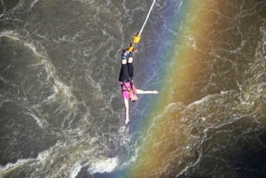 Victoria Falls: Bungee Jump mit Brückentour Option